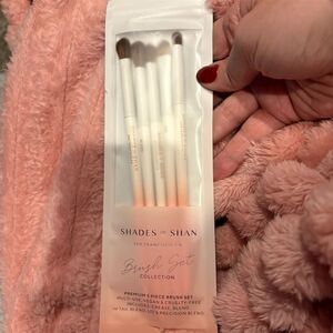 Shades by Shan Eye Shadow Brush Set Vegan Cruelty-Free 5-Piece Collection